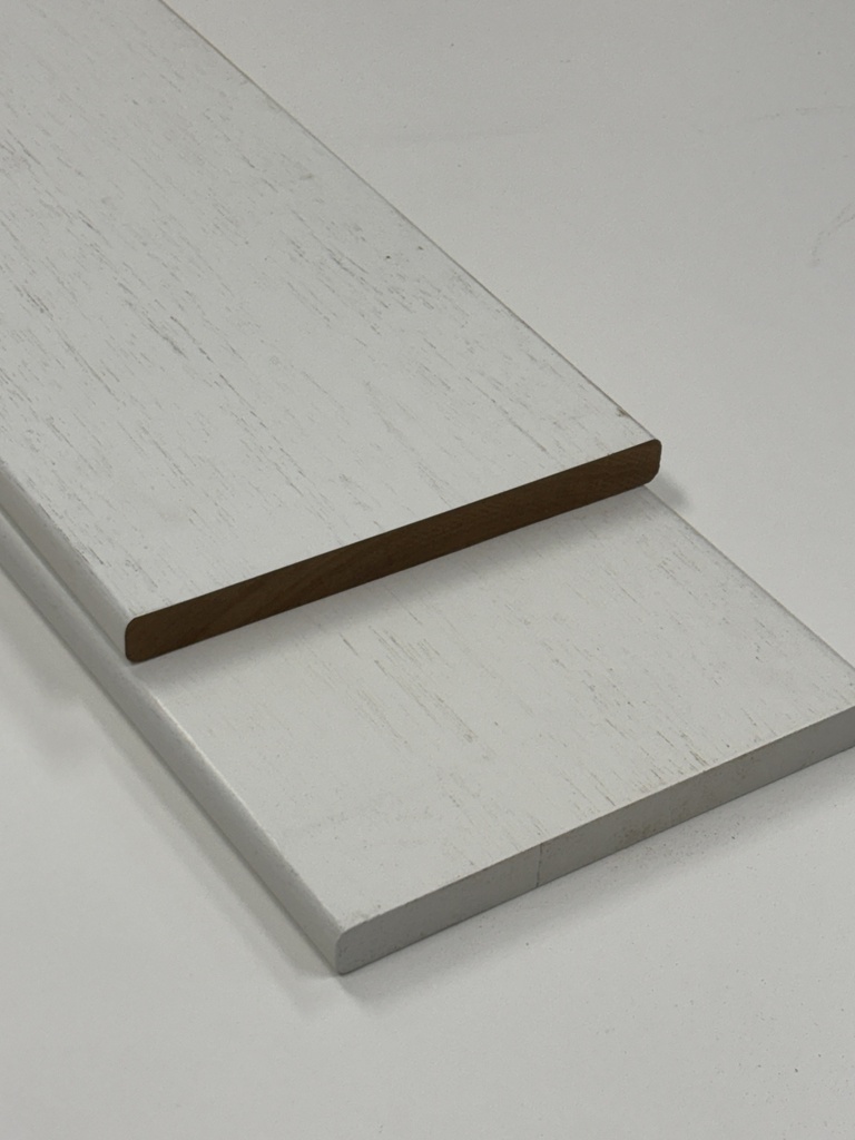 Thermo Ayous volhout boeiplank  27 x 220 x 6050 mm geschaafd gegrond