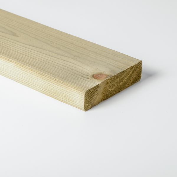 Vuren 19 x 145 x 3000 mm geschaafd 4RK verduurzaamd C