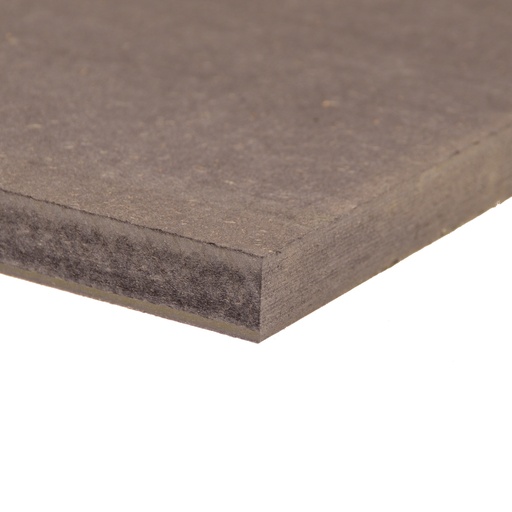 [2305993] MDF E1 18 x 2440 x 1220 mm  door/door zwart