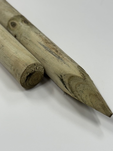 [2306003] Vuren gepunt / gekruind Ø 60 x 2000 mm verduurzaamd C