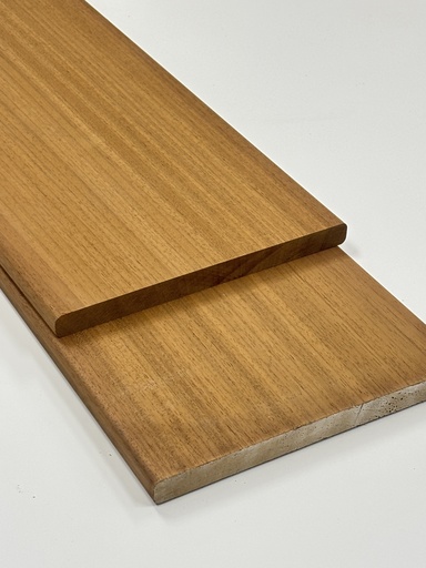 [2400880] Thermo Ayous volhout boeiplank  27 x 220 x 6050 mm geschaafd